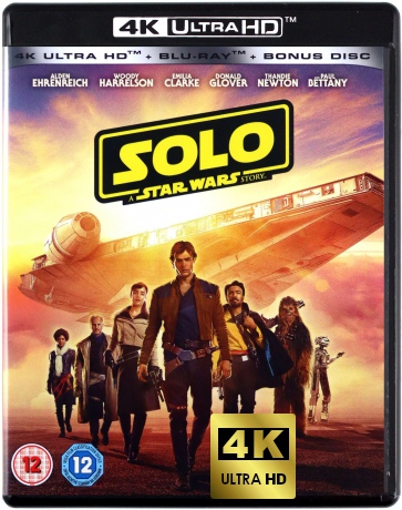 Solo: A Star Wars Story (Han Solo: Gwiezdne wojny - historie) (Disney) [Blu-Ray 4K]+[2xBlu-Ray]