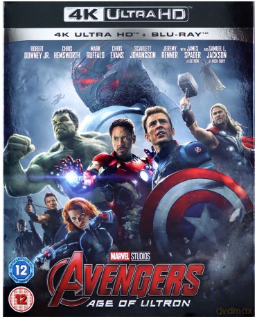 Avengers Age of Ultron (Avengers: Czas Ultrona) [Blu-Ray 4K]+[Blu-Ray]