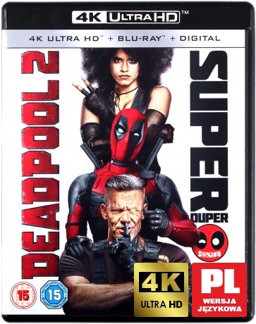 Deadpool 2 Theatrical and Unrated Super Duper Cut [2xBlu-Ray 4K]+[2xBlu-Ray]