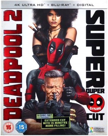 Deadpool 2 Theatrical and Unrated Super Duper Cut [2xBlu-Ray 4K]+[2xBlu-Ray]