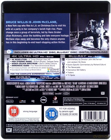 Szklana pułapka [Blu-Ray 4K]+[Blu-Ray]