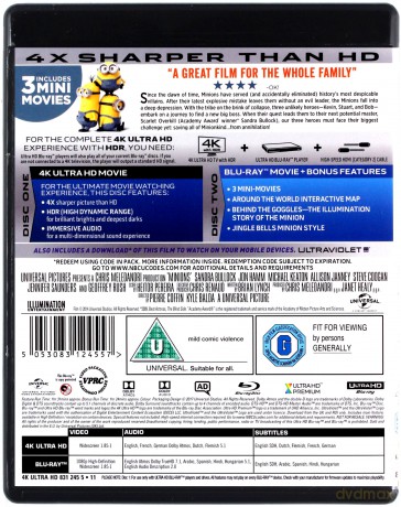 Minions (Minionki) [Blu-Ray 4K]+[Blu-Ray]