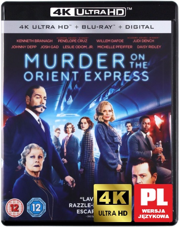 Morderstwo w Orient Expressie) [Blu-Ray 4K]+[Blu-Ray]