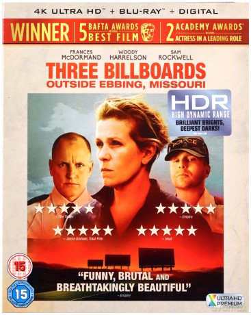 Trzy billboardy za Ebbing, Missouri [Blu-Ray 4K]+[Blu-Ray]