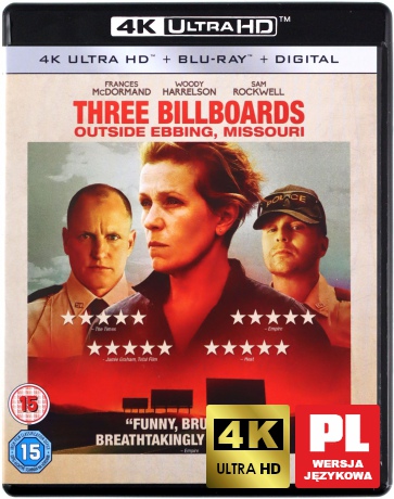 Trzy billboardy za Ebbing, Missouri [Blu-Ray 4K]+[Blu-Ray]
