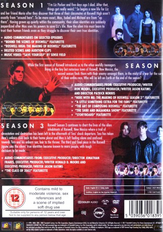 Roswell Season 1-3 [17DVD]
