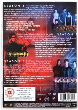 Roswell Season 1-3 [17DVD]