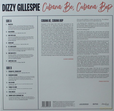 Dizzy Gillespie: Cubana Be, Cubana Bop [Winyl]