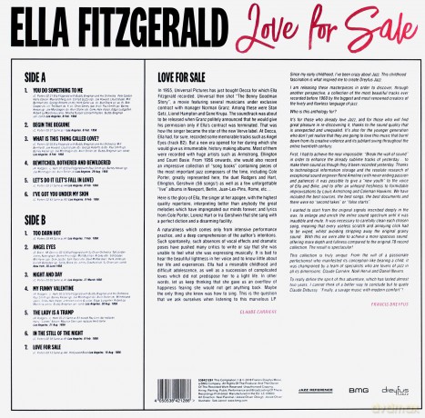 Ella Fitzgerald: Love For Sale [Winyl]