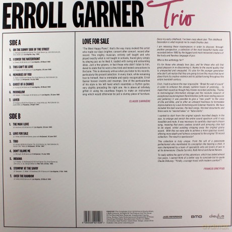 Erroll Garner: Trio [Winyl]