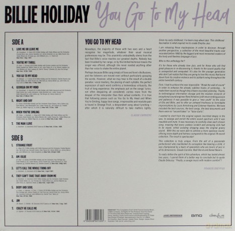 Billie Holiday: You Go To My Head [Winyl]