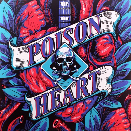 Poison Heart: Heart Of Black City [Winyl]