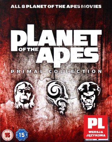 Planeta Małp. Kolekcja 8 Filmów [BOX] [8xBlu-Ray]