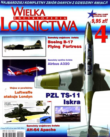 Encyklopedia Samoloty Świata (Tom 4) [KSIĄŻKA]