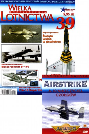 Encyklopedia Samoloty Świata (Tom 39) [KSIĄŻKA]+[DVD]