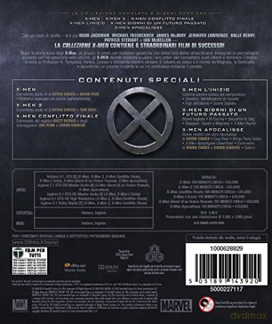 X-Men. Kolekcja filmów [6xBlu-Ray]