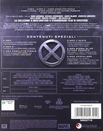 X-Men. Kolekcja filmów [6xBlu-Ray]