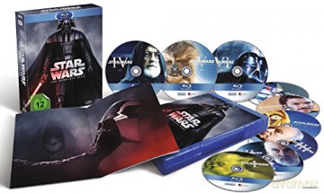 Gwiezdne Wojny: Kompletna Saga I-VI (Star Wars) [BOX] [9xBlu-Ray]