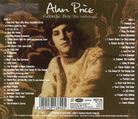 Alan Price: Geordie Boy [2CD]