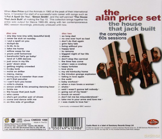 The Alan Price Set: The House That Jack Built [2CD]
