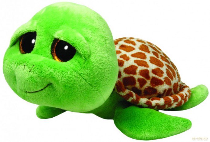Maskotka TY Beanie Boos Zielony żółw Zippy 24 cm