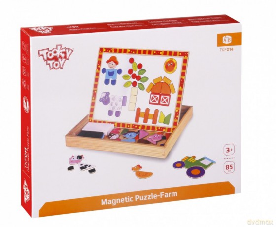 Puzzle magnetyczne z dwoma tablicami [PUZZLE]
