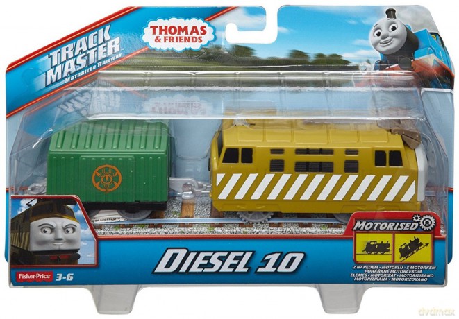 Tomek i Przyjaciele Lokomotywa z wagon. Diesel 10