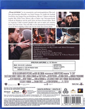 Zostań, jeśli kochasz [Blu-Ray]