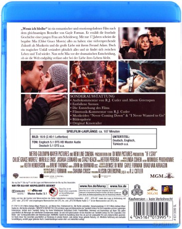 Zostań, jeśli kochasz [Blu-Ray]