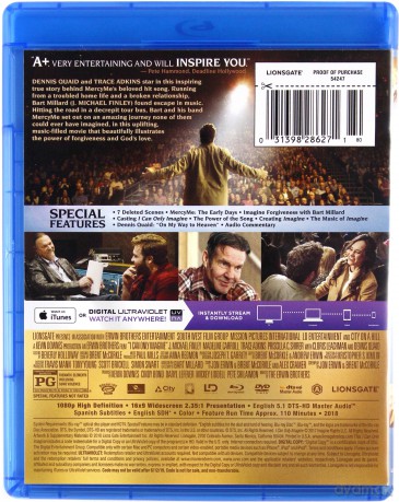 I Can Only Imagine (Dotknij nieba) [Blu-Ray]+[DVD]