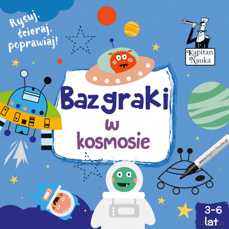 Bazgraki w kosmosie. Kapitan Nauka [KSIĄŻKA]