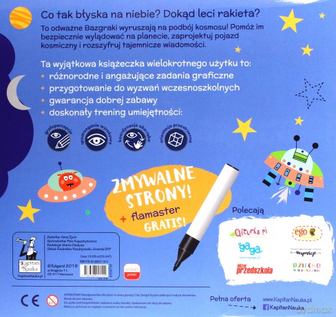 Bazgraki w kosmosie. Kapitan Nauka [KSIĄŻKA]