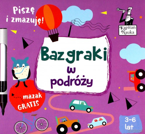 Bazgraki w podróży. Kapitan Nauka [KSIĄŻKA]