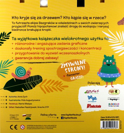 Bazgraki wśród zwierząt. Kapitan Nauka [KSIĄŻKA]