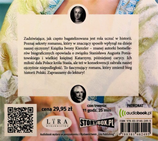 Caryca Katarzyna i król Stanisław. Historia namiętności - Iwona Kienzler [AUDIOBOOK]