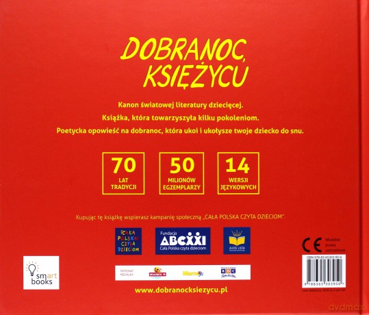 Dobranoc księżycu - Margaret Wise Brown [KSIĄŻKA]