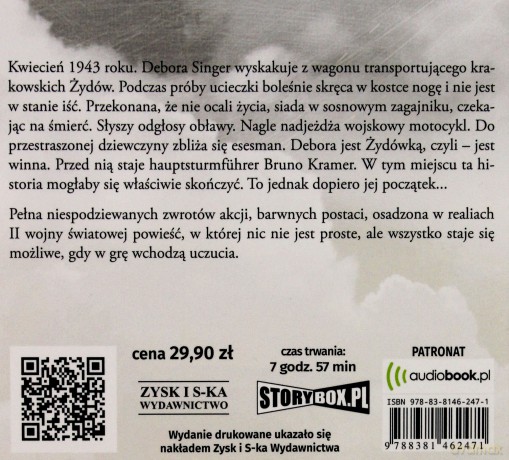 Esesman i Żydówka - Justyna Wydra [AUDIOBOOK]