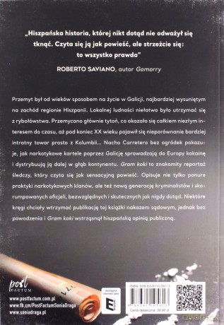 Gram koki. Kolumbijski narkobiznes wchodzi do Europy - Nacho Carretero [KSIĄŻKA]
