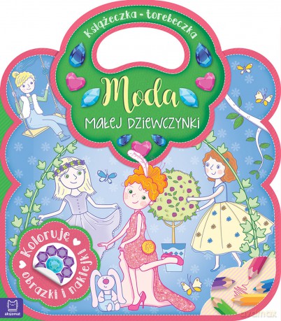 Książeczka torebeczka moda małej dziewczynki [KSIĄŻKA]