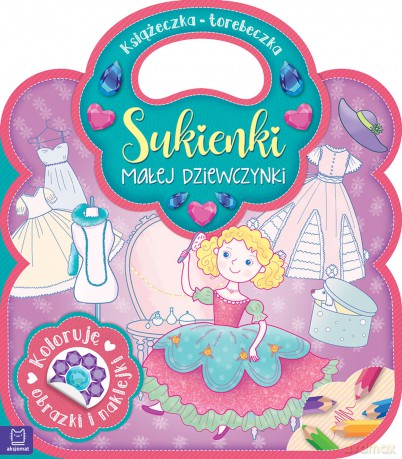 Książeczka torebeczka sukienki małej dziewczynki [KSIĄŻKA]