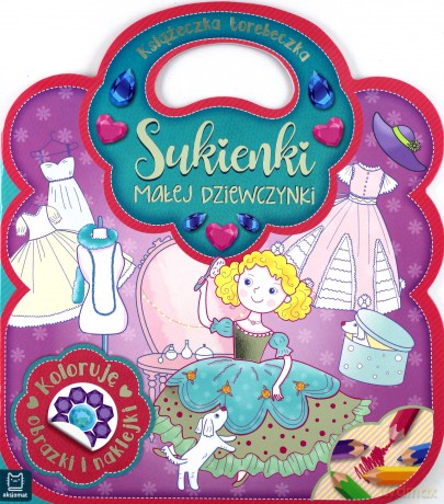 Książeczka torebeczka sukienki małej dziewczynki [KSIĄŻKA]