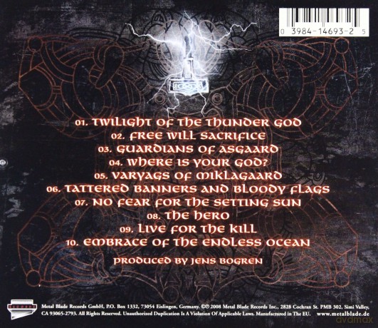 Amon Amarth: Twilight Of The Thunder God [CD]