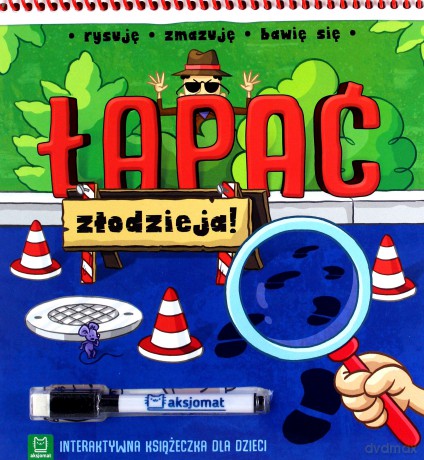 Łapać złodzieja. Interaktywna książeczka dla dzieci [KSIĄŻKA]
