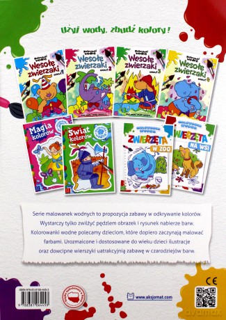 Malowanka wodna. Zwierzęta na wsi [KSIĄŻKA]