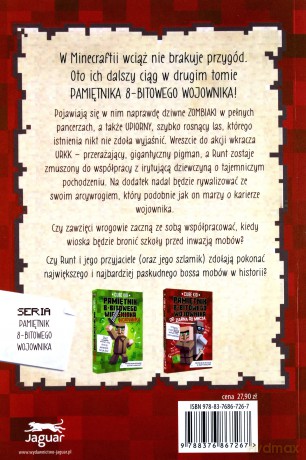 Od ziarna do miecza. Minecraft. Pamiętnik 8 bitowego wojownika (Tom 2) - Cube Kid [KSIĄŻKA]
