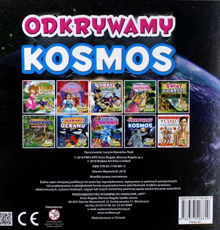 Odkrywamy kosmos. Rozkładanki 3D [KSIĄŻKA]