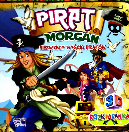 Pirat Morgan. Rozkładanki 3D [KSIĄŻKA]