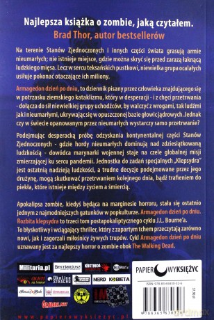 Rozbita klepsydra. Armagedon dzień po dniu (Tom 3) - J.L. Bourne [KSIĄŻKA]