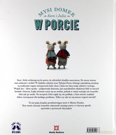 Sam i Julia w porcie. Mysi domek - Karina Schaapman [KSIĄŻKA]