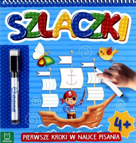 Szlaczki. Pierwsze kroki w nauce pisania od 4 lat [KSIĄŻKA]